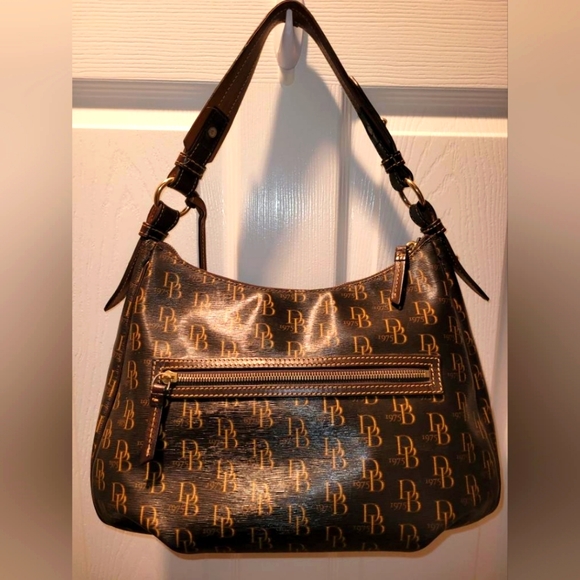 DOONEY AND BOURKE LEATHER SHOULDER BAG - Picture 4 of 13